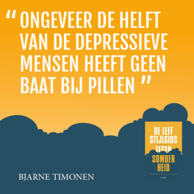 Helft van de depressieve mensen..