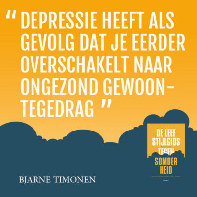 Helft van de depressieve mensen..