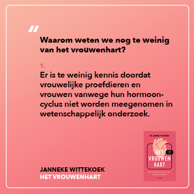 Het vrouwenhart herziene editie Janneke Wittekoek
