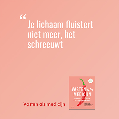 Vasten als medicijn Edward Blommaart Brenda Frunt Marieke de Groot